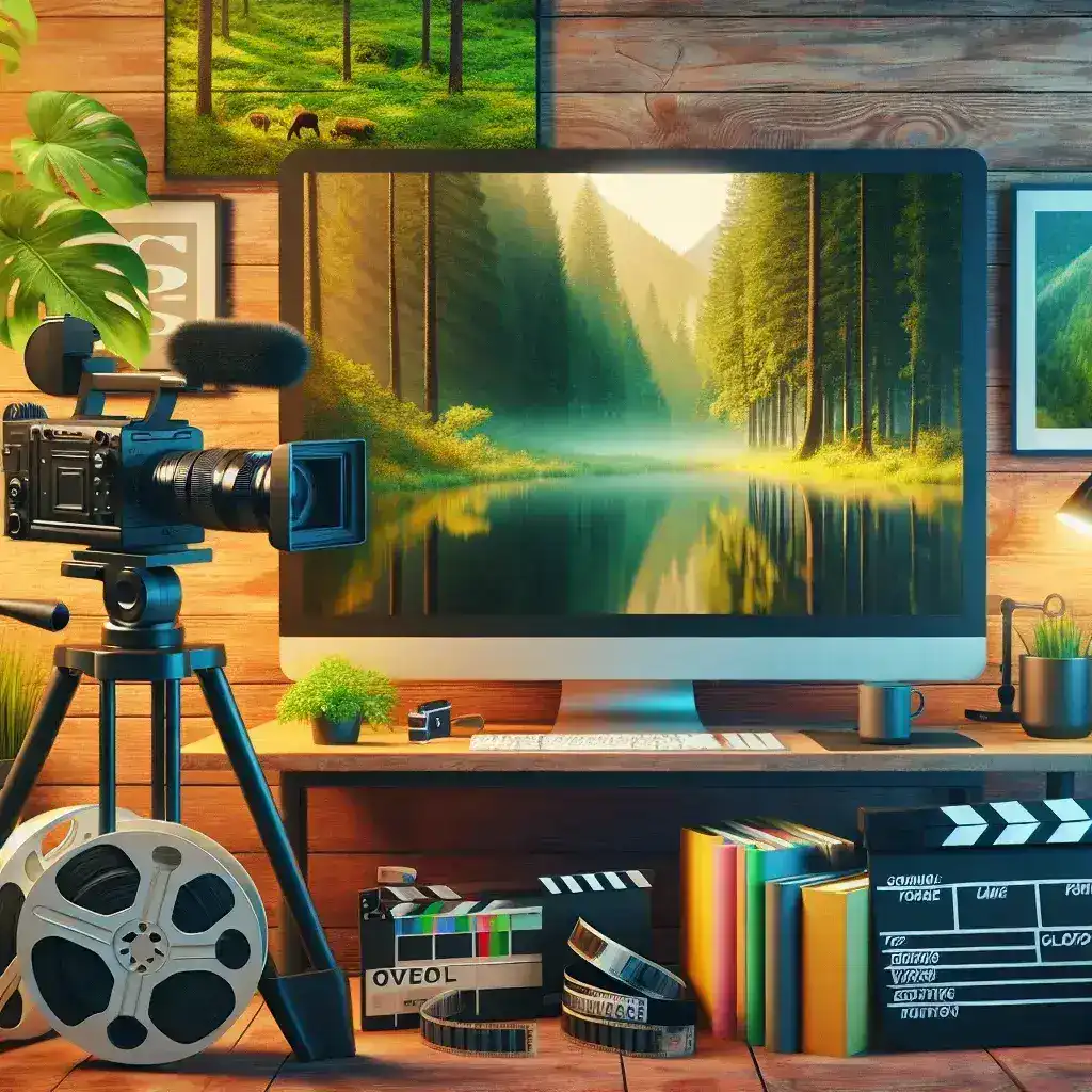 "Behind-the-scenes B-roll footage showcasing a content creator filming engaging scenes to enhance storytelling, illustrating the techniques discussed in the article 'How to Use B-Roll Footage to Enhance Storytelling: A Complete Guide for Content Creators.'"